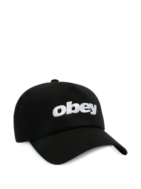 Obey logo-embroidered baseball cap