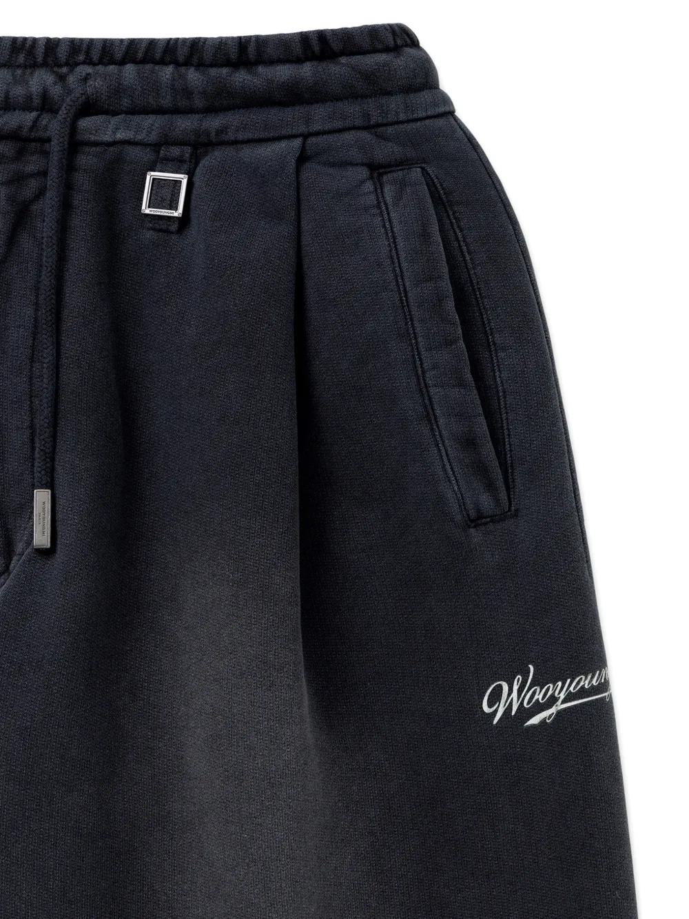 Wooyoungmi Broek met trekkoord Blauw