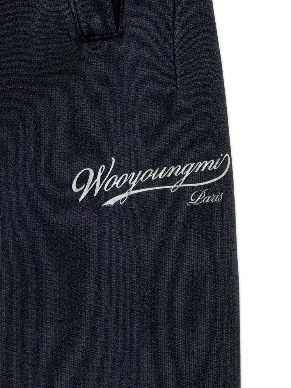 Wooyoungmi Broek met trekkoord Blauw