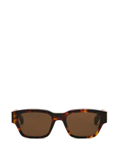AMI Paris rectangle tortoiseshell sunglasses