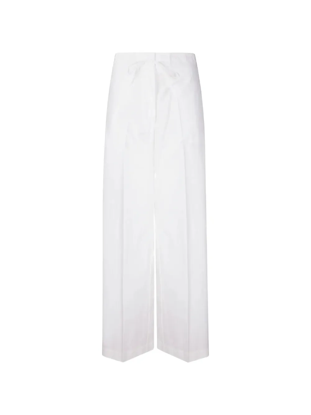 P.A.R.O.S.H. tie-waist trousers - Bianco