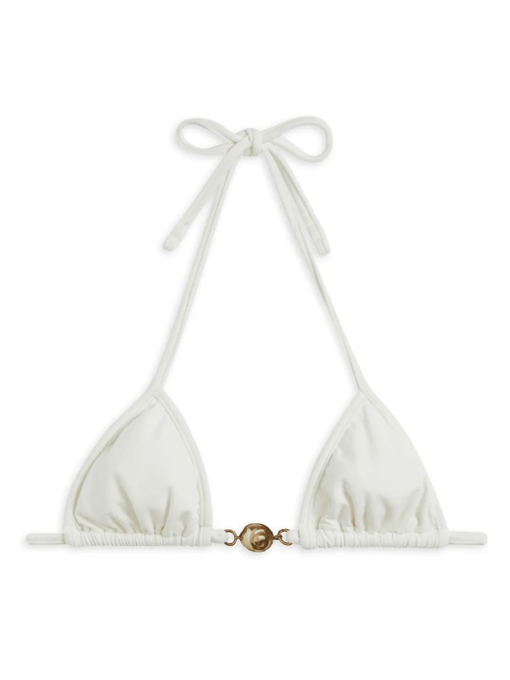  Reina Olga Splash Bikini Top - White 