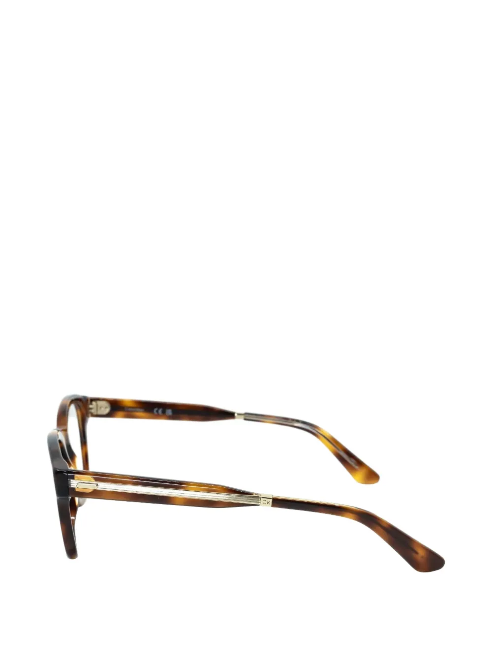  Calvin Klein Square-frame Glasses - Brown 