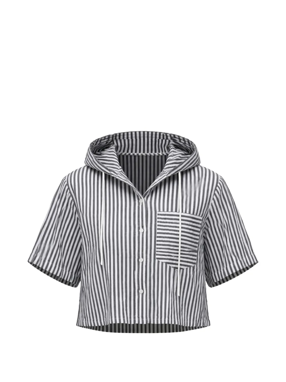 Osklen striped-pattern shirt - Bianco