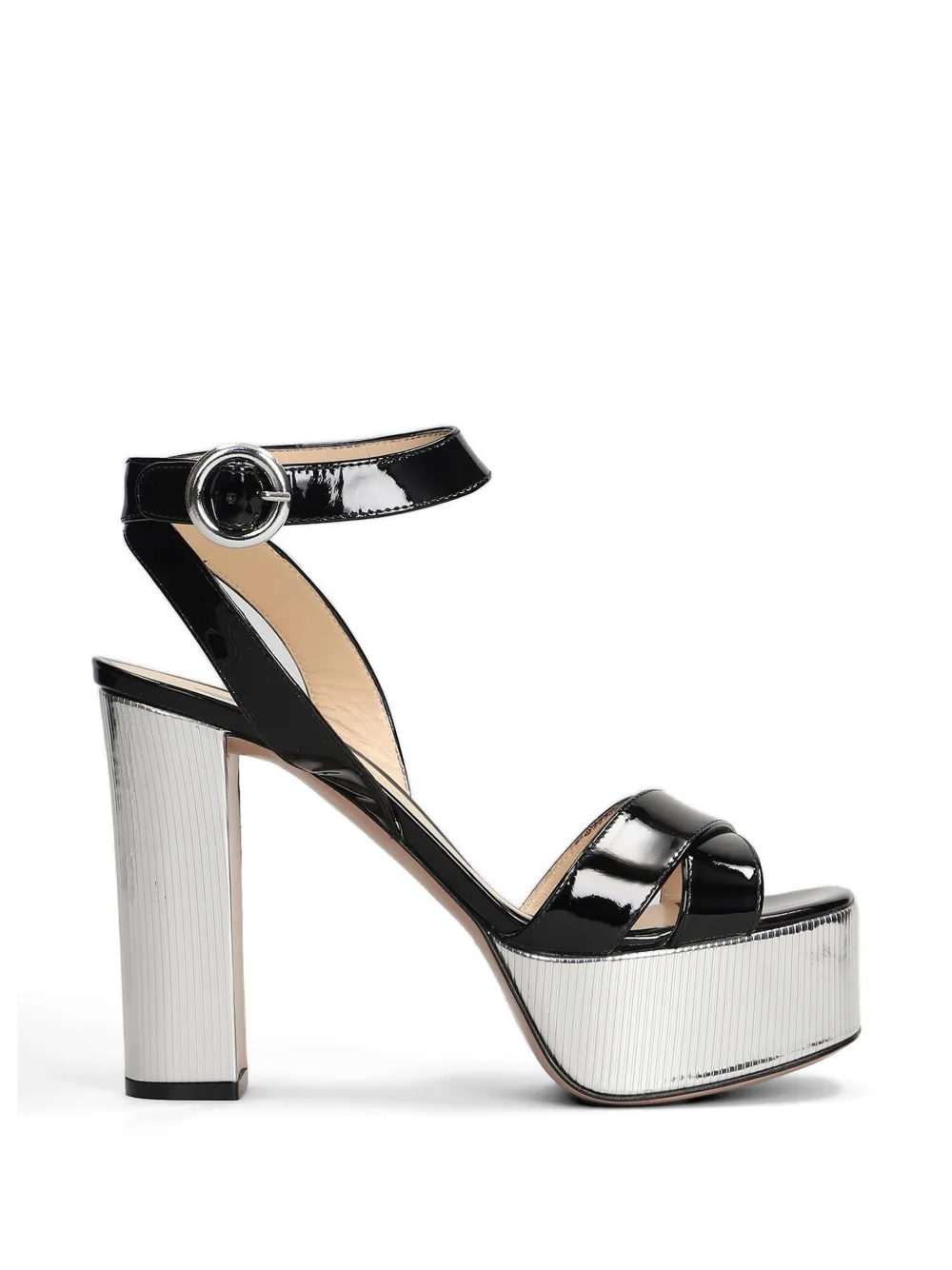 Roberto Festa Kami platform leather sandals - Nero