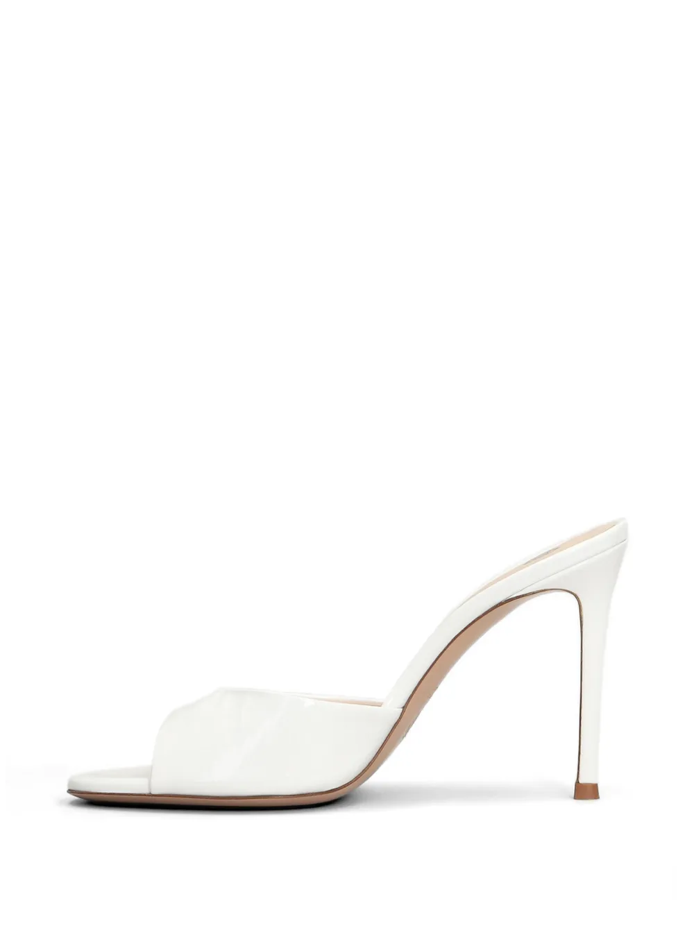 Roberto Festa Ramas leather heeled sandals Wit