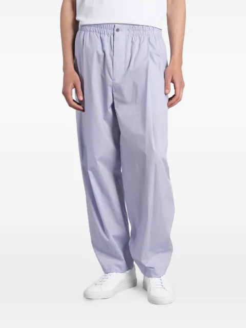 Giorgio Armani elasticated pleated trousers