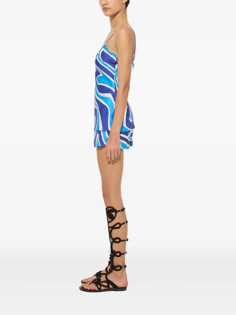 PUCCI Hemd met print Blauw