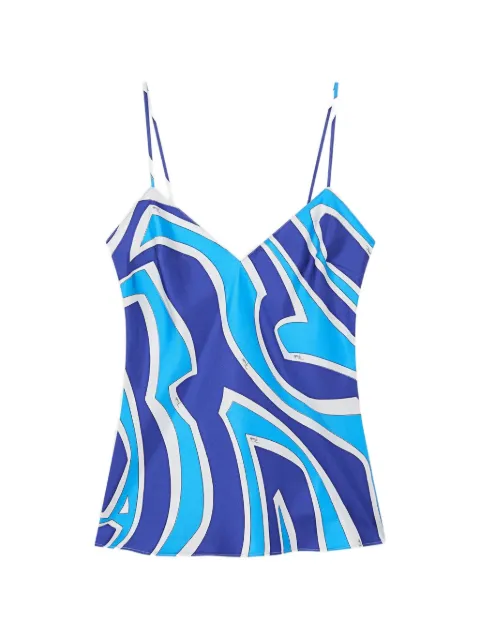 PUCCI Labirinto camisole-top med tryk