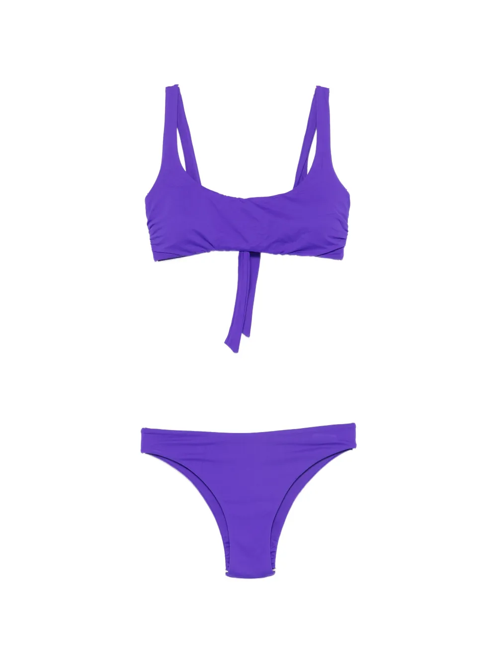 Fisico ruched tie bikini - Violett