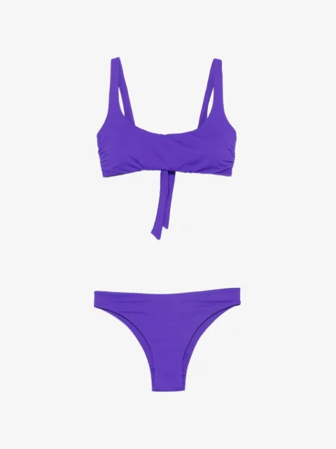 Fisico ruched tie bikini