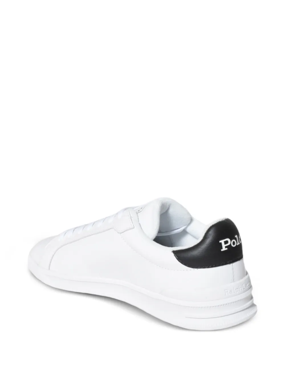 Polo Ralph Lauren Sneakers met geborduurd logo Wit