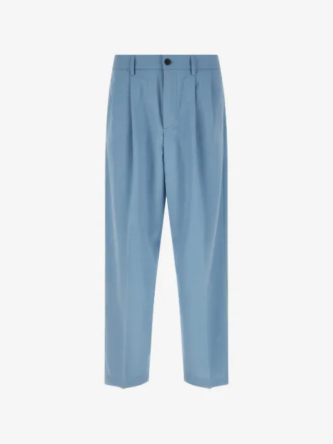 Department 5 Whisky pleated straight-leg trousers