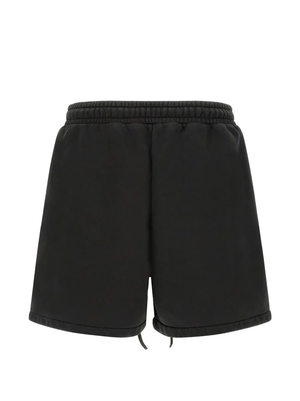  Fear Of God Elasticated Logo Patch Bermuda Shorts - Black 
