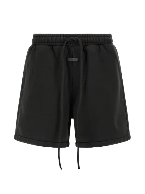 Fear Of God short à ceinture élastiquée à patch logo