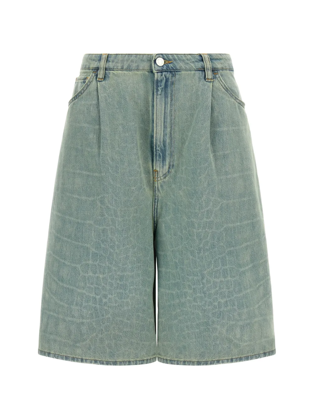 Nude Kate animal-effect shorts - Blu