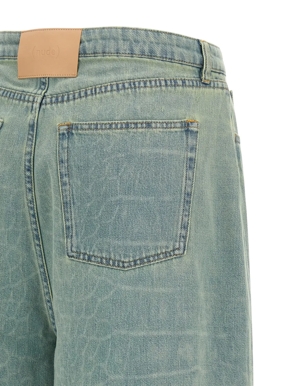 Nude Kate shorts met dierenprint Blauw
