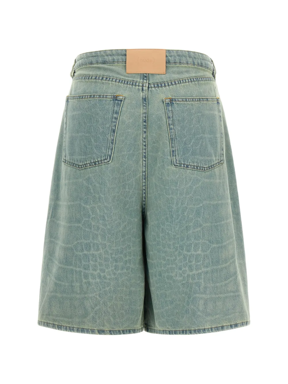 Nude Kate shorts met dierenprint Blauw