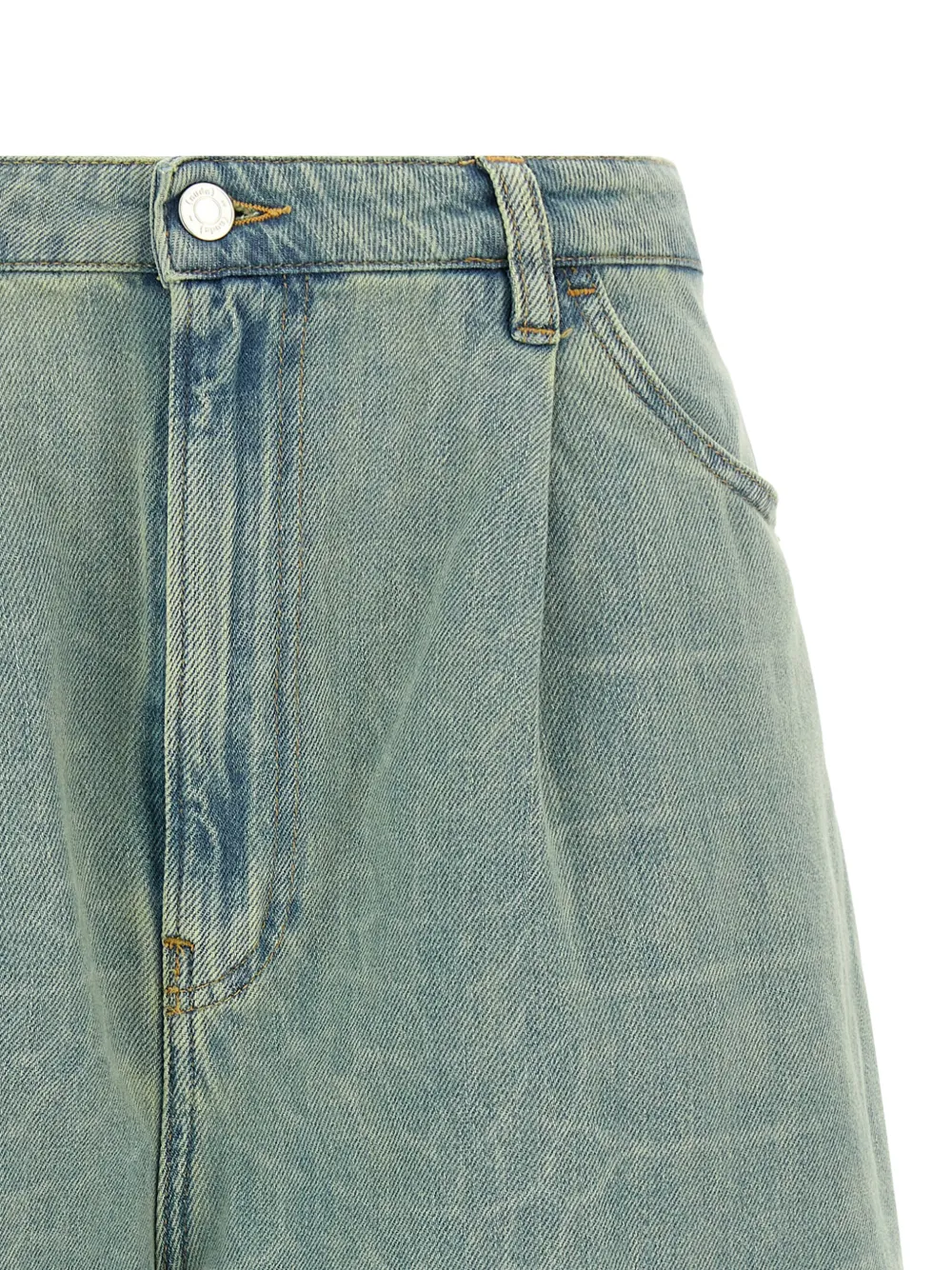 Nude Kate shorts met dierenprint Blauw
