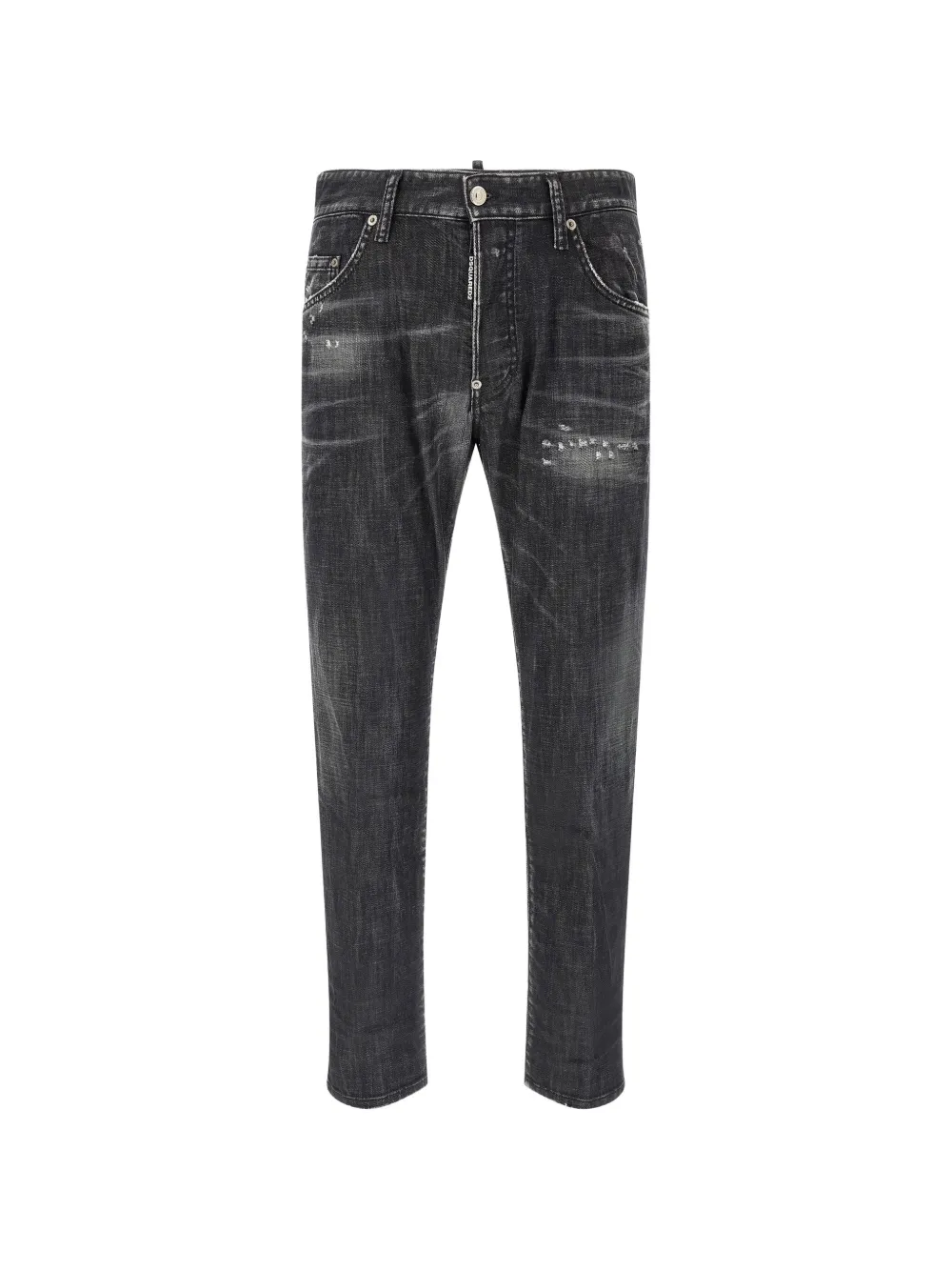 DSQUARED2 used-effect skater jeans - Grigio