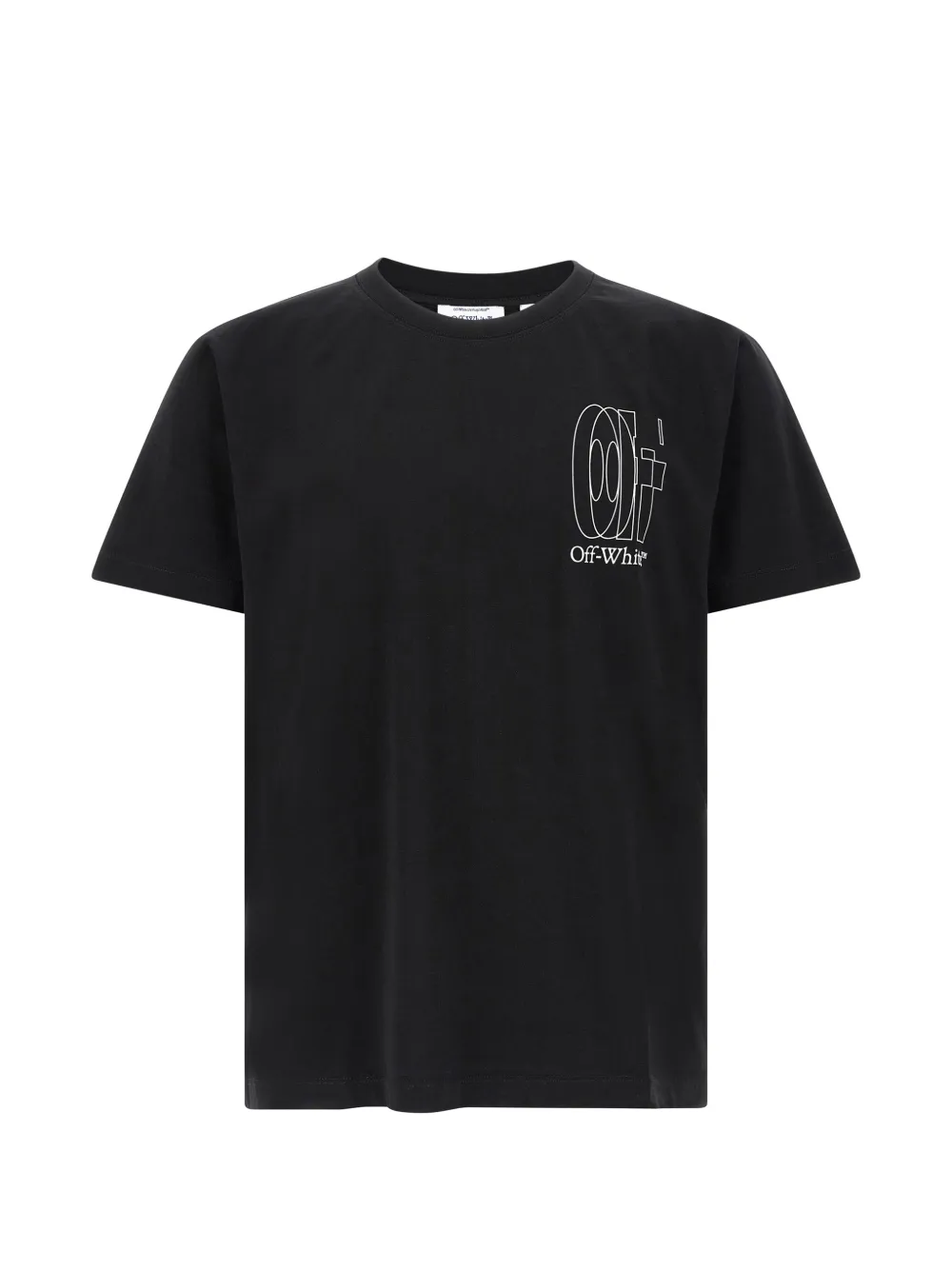 Off-White arrow embossed print T-shirt - Nero