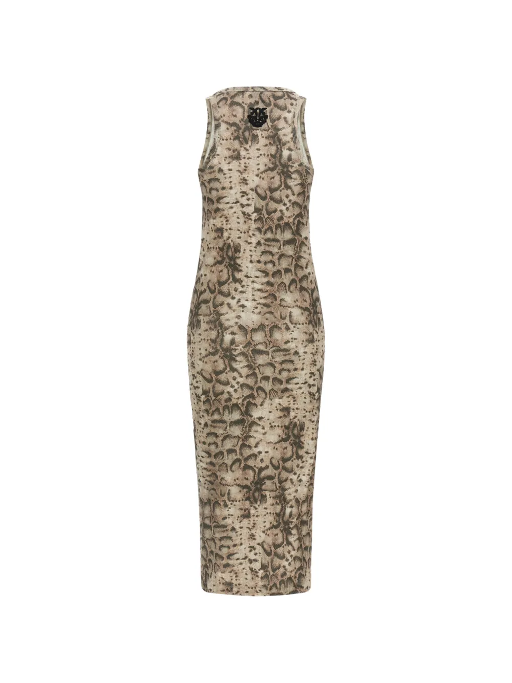  Pinko Novoli Printed Midi Dress - Neutrals 