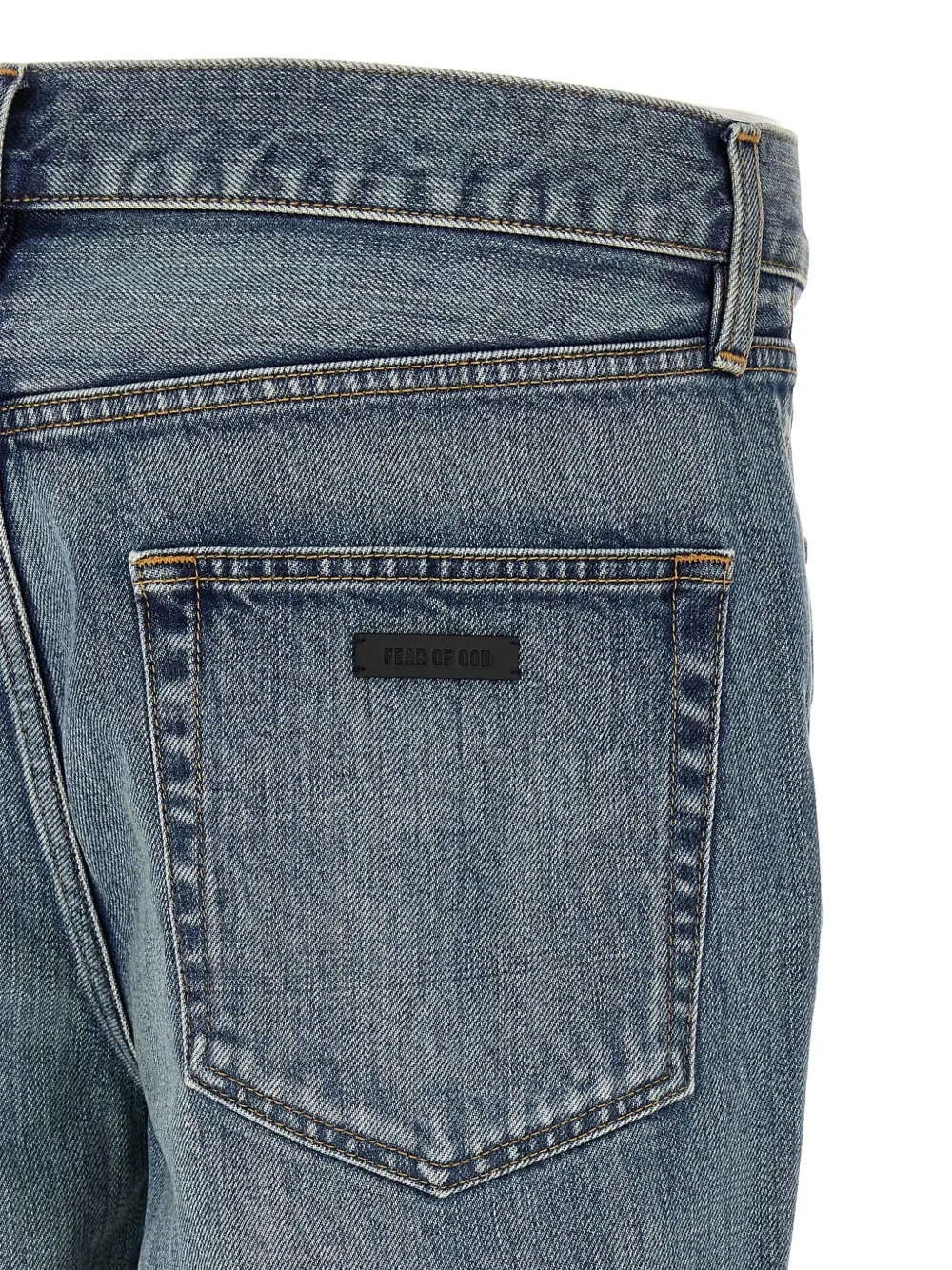 Fear Of God Flared jeans met vijf zakken Blauw