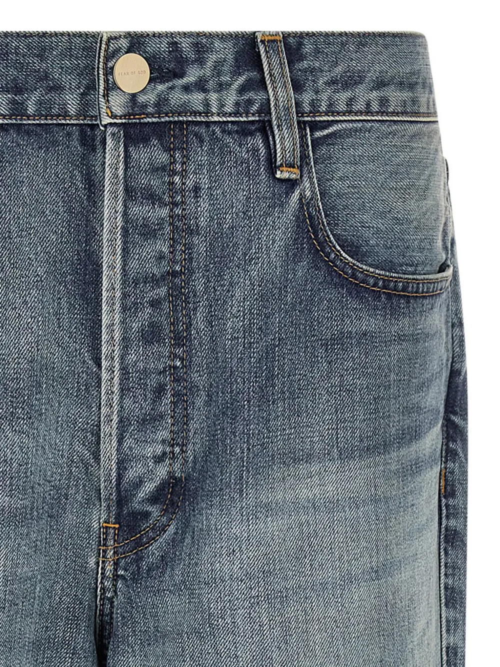  Fear Of God Flared Five-pocket Jeans - Blue 