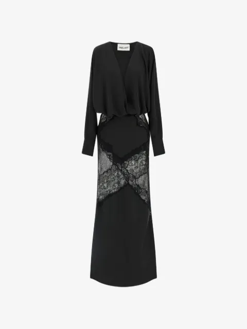VAILLANT STUDIO draped lace bolero dress