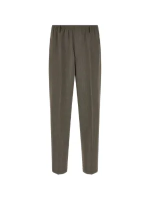 Homme Plissé Issey Miyake プリーツ パンツ | ブラウン | FARFETCH JP