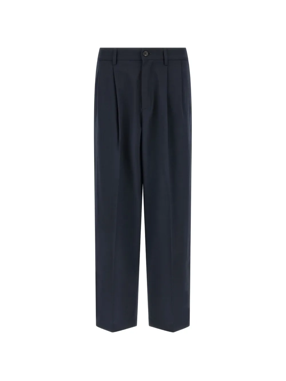 Department 5 double pleats straight trousers - Blu