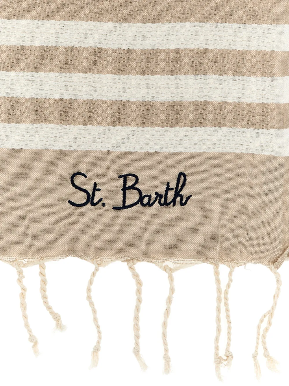 MC2 Saint Barth 条纹流苏沙滩毛巾 | 沙滩配饰 | Image 2