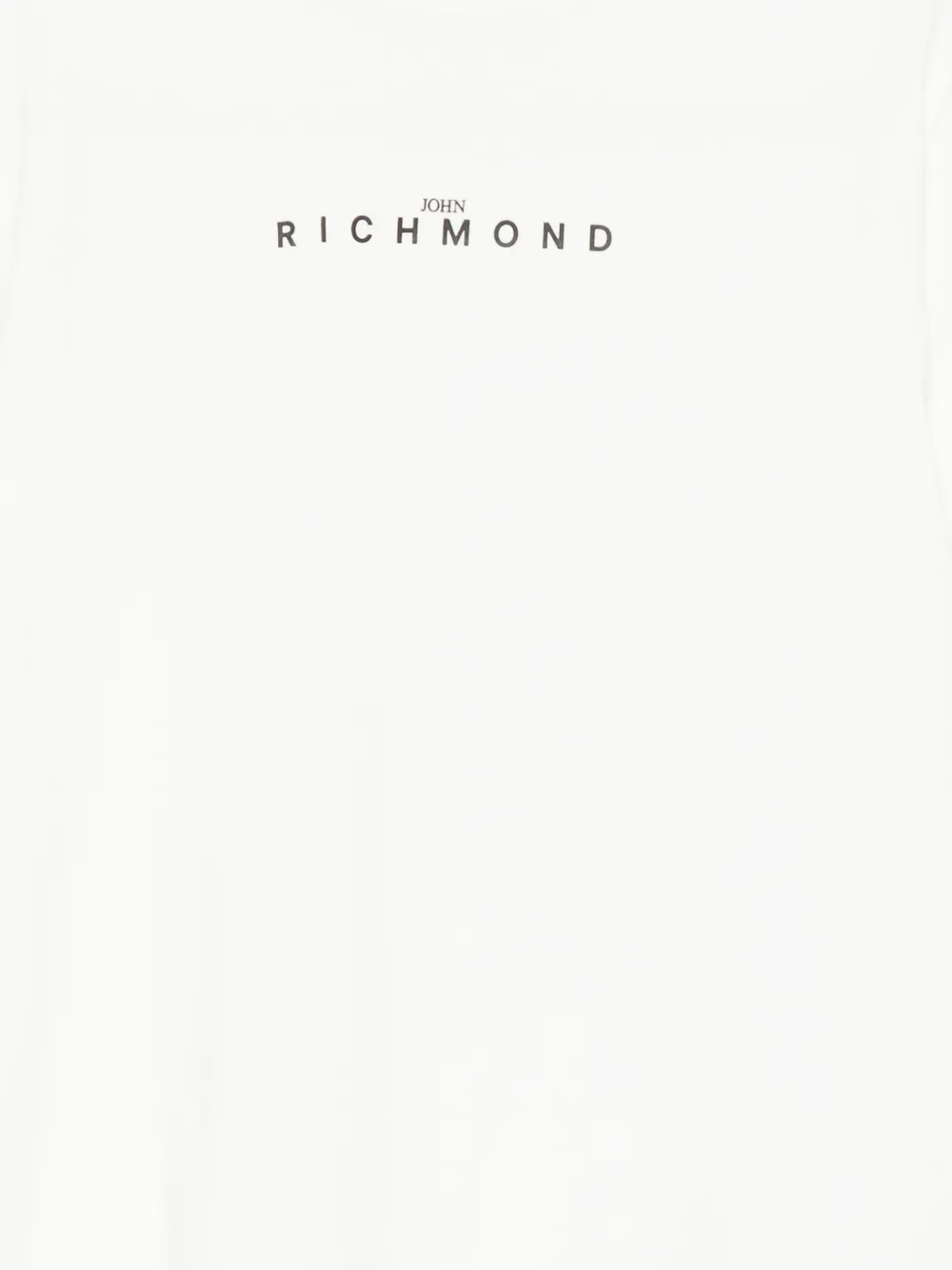 John Richmond Junior T-shirt met logoprint Wit