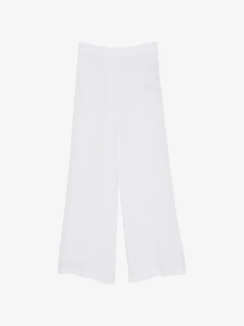 120% Lino wide-leg trousers