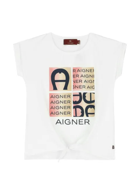 Aigner Kids graphic T-shirt