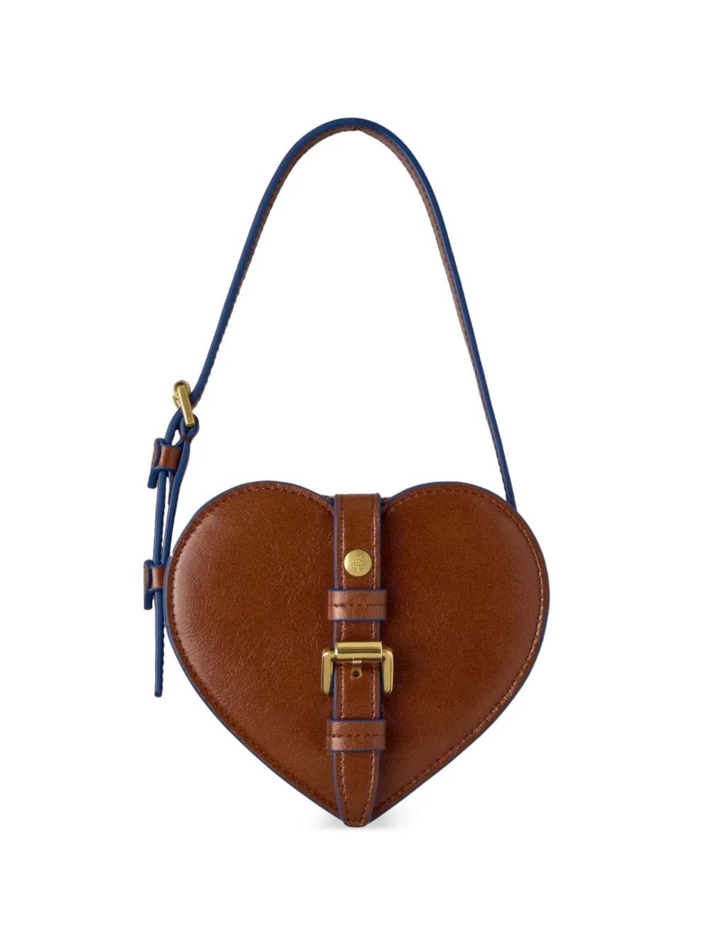Mulberry Roxanne heart buckle mini bag - Marrone