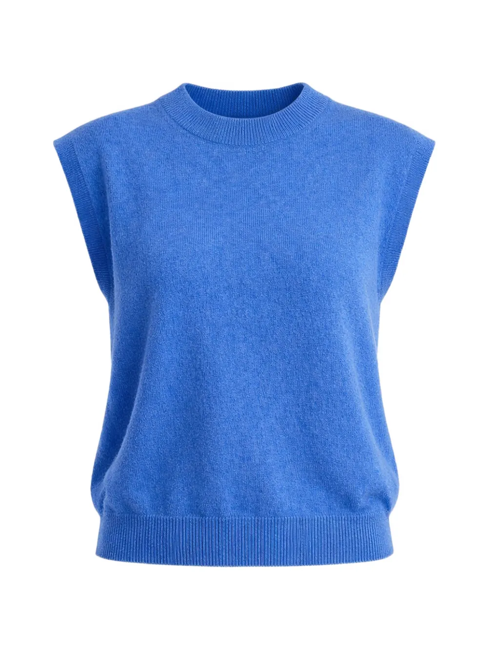 BRODIE CASHMERE Tina sleeveless tank sweater - Blau