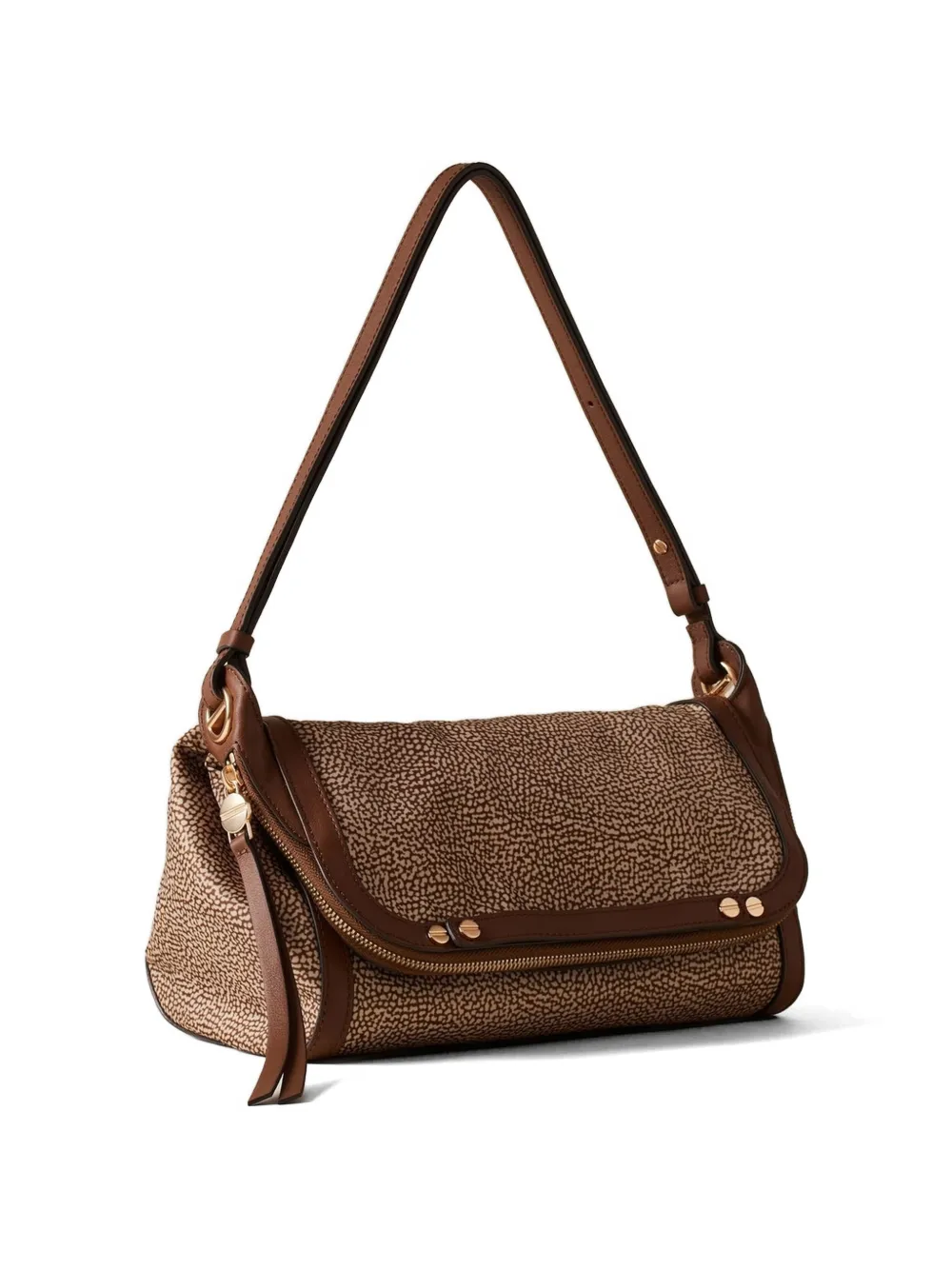  Borbonese Small Patterned Shoulder Bag - Neutrals 