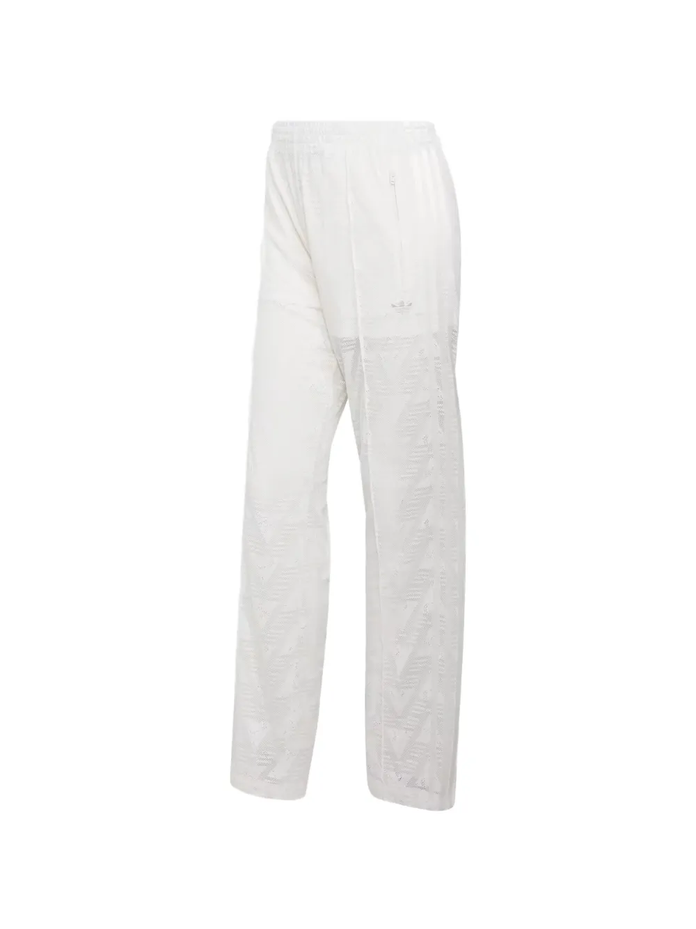 adidas Firebird lace track pants - Bianco