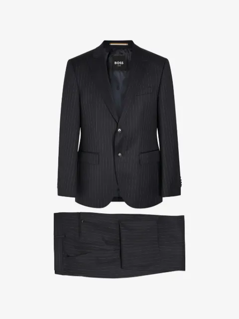 BOSS traje de dos piezas con motivo de rayas