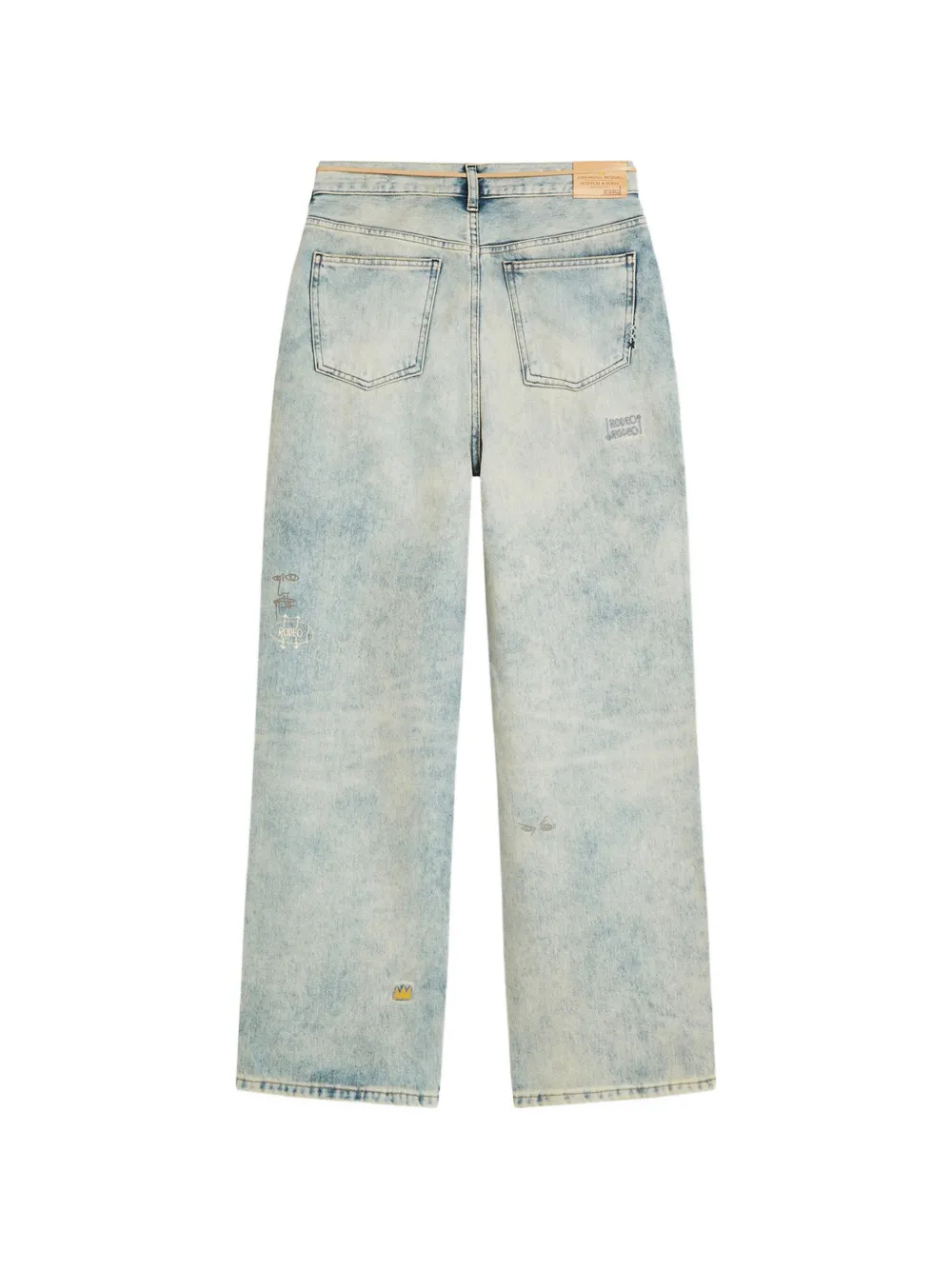  Scotch & Soda Acid-wash Jeans - Blue 