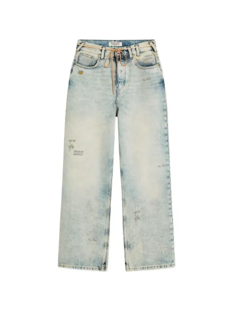 Scotch & Soda jean à effet délavé