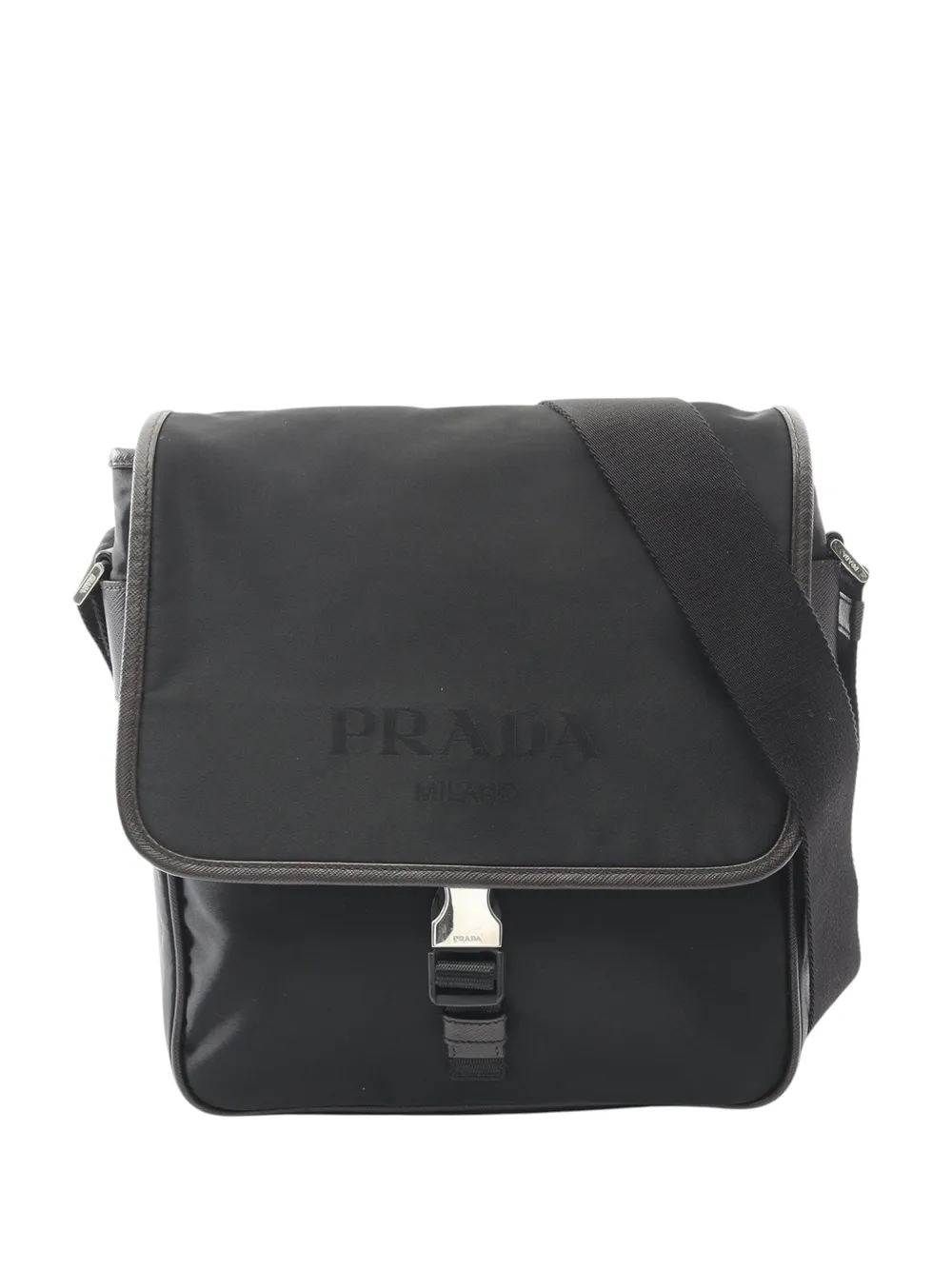 Prada Pre-Owned 2000-2013 Tessuto crossbody bag - Nero
