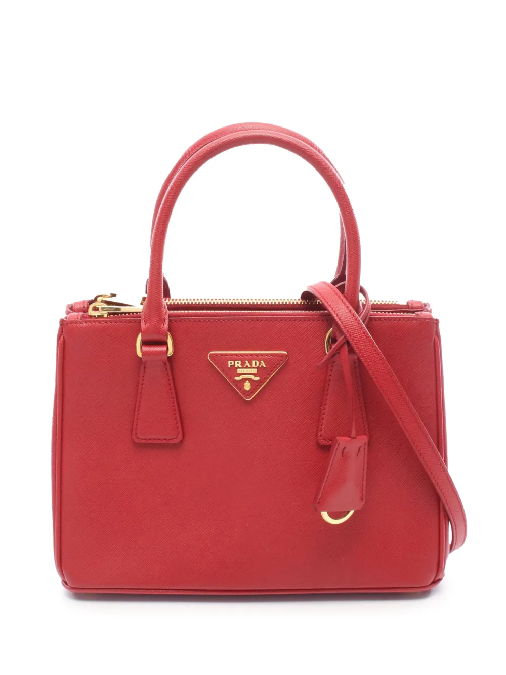 Prada Pre-Owned 2010-2025 Saffiano Galleria handbag - Rosso