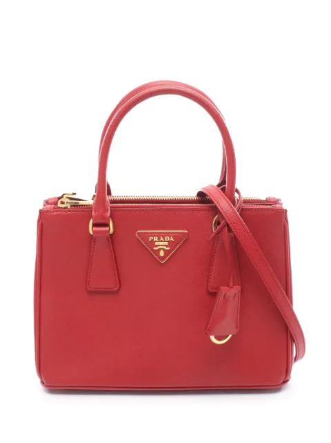 Prada Pre-Owned сумка Galleria из сафьяновой кожи (2010-2025 годы)