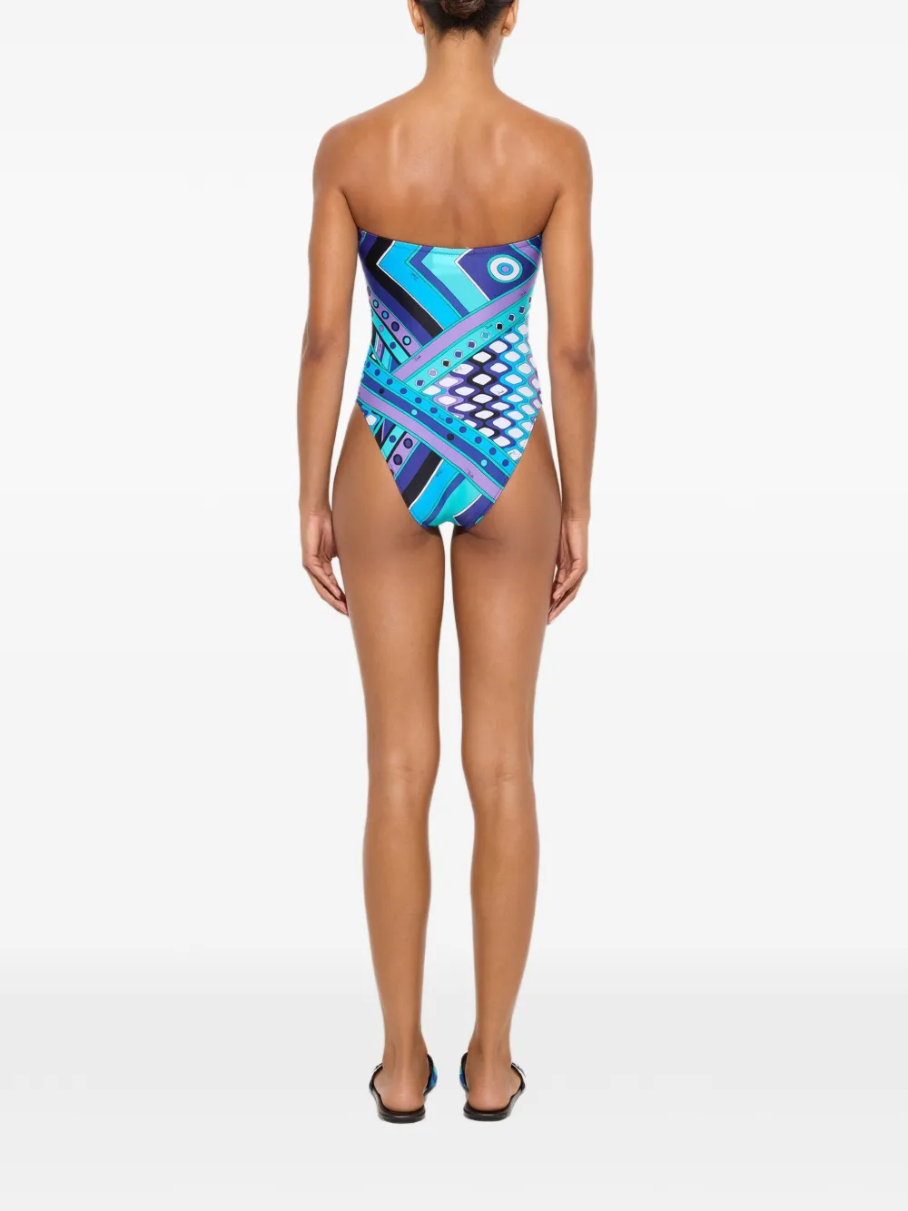 PUCCI Badpak met Vivara-print Blauw