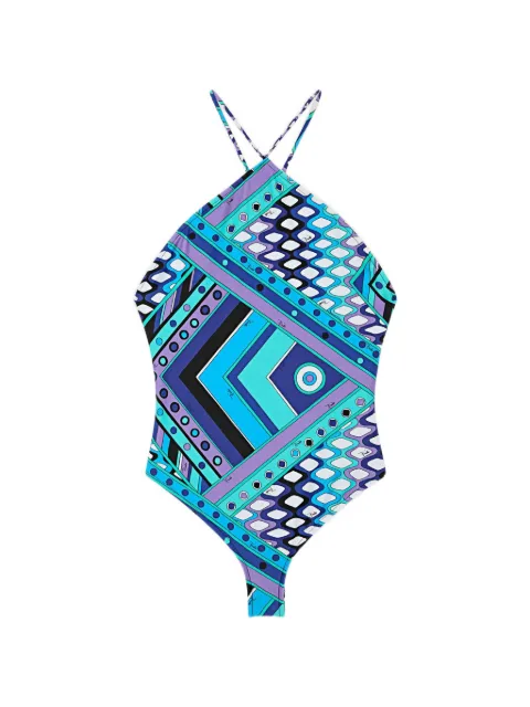 PUCCI Vivara print halterneck bodysuit
