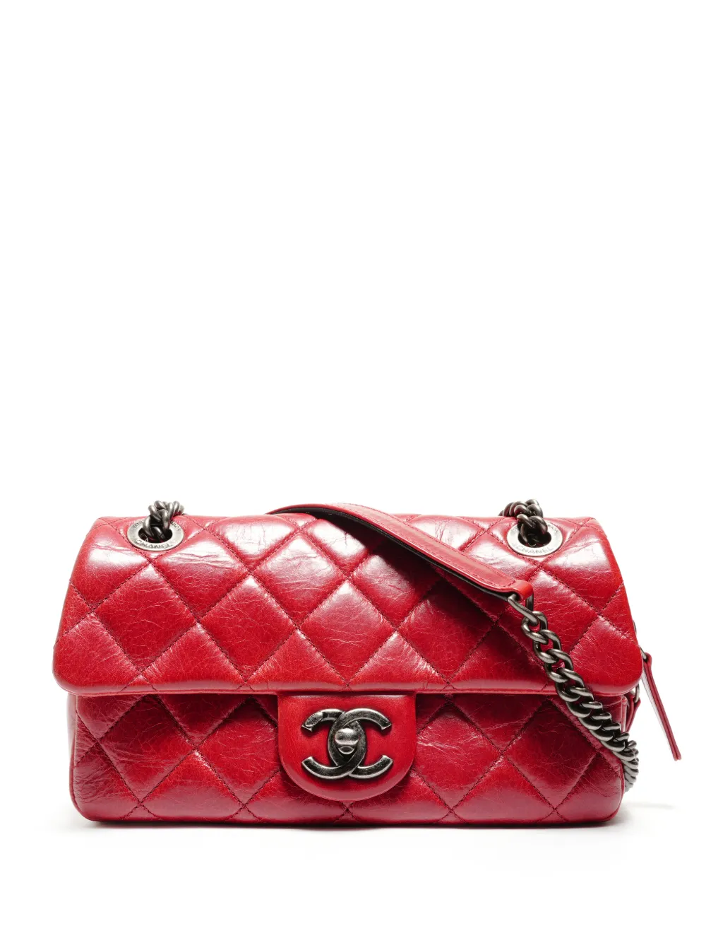 CHANEL Pre-Owned 2014 chain shoulder bag - Rosso