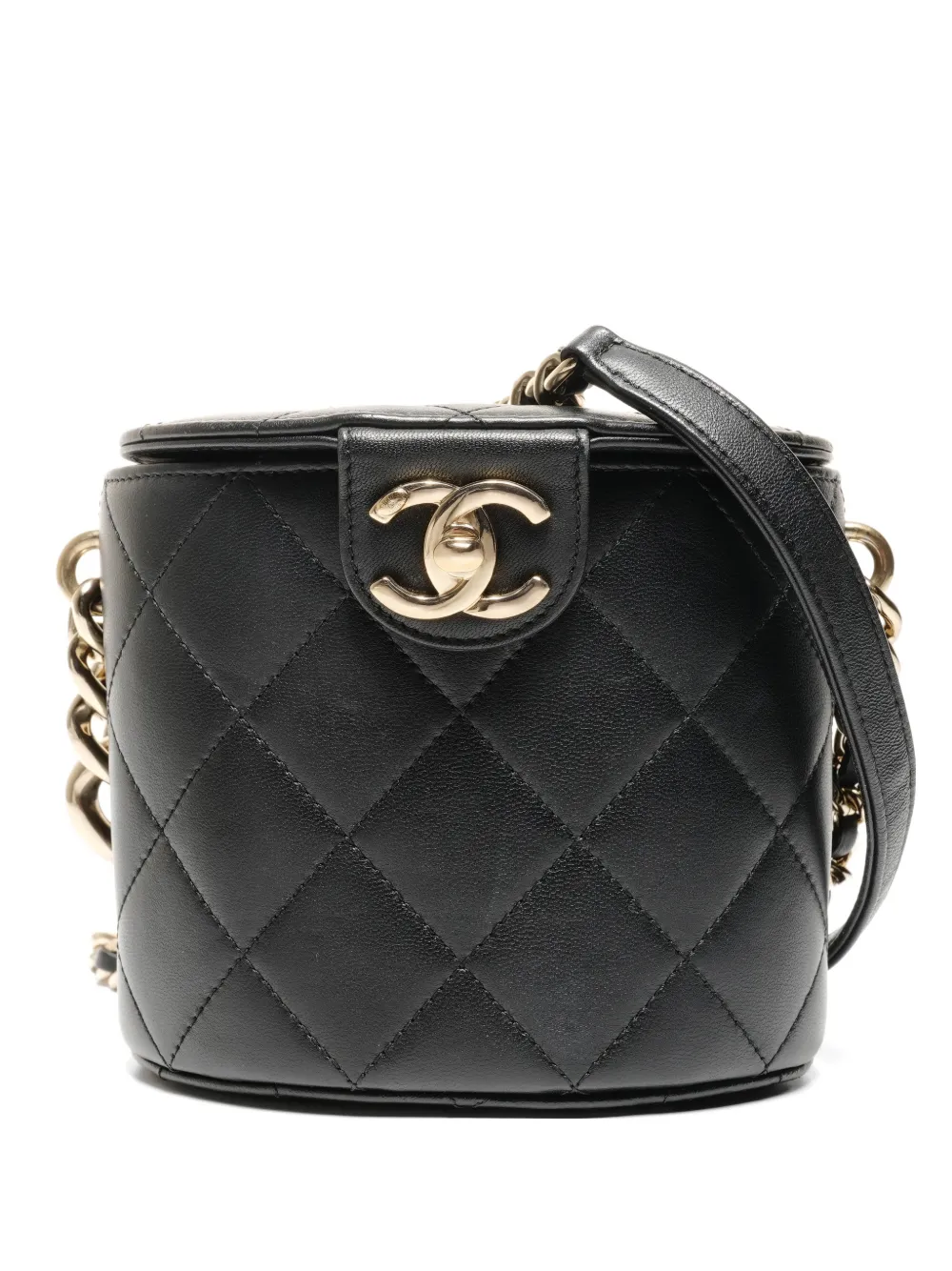 CHANEL Pre-Owned 2019 quilted vanity shoulderbag - Nero