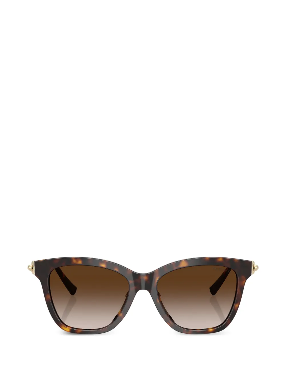 Tiffany & Co. square-frame tortoiseshell sunglasses